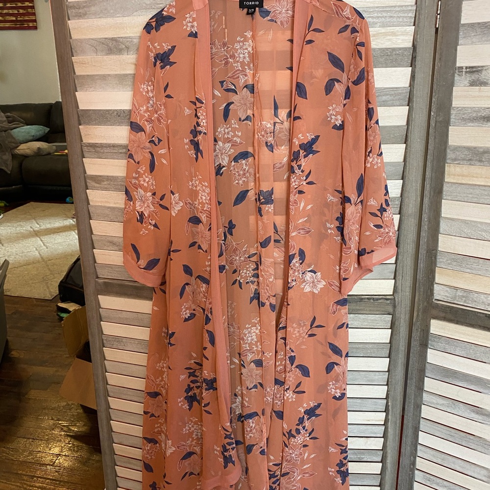 Long Kimono From Torrid Size 3/4